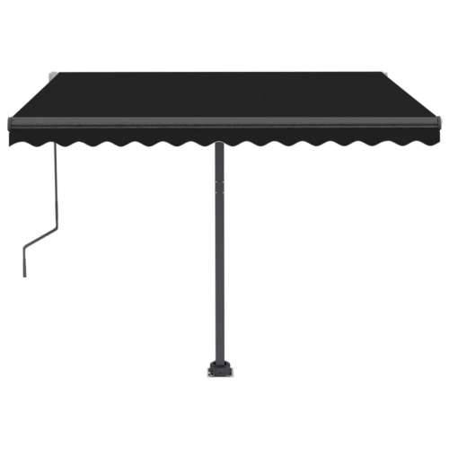 Automatska tenda sa senzorom za vjetar LED 300x250 cm antracit - Antracit 300 x 250 cm 1 Cijena