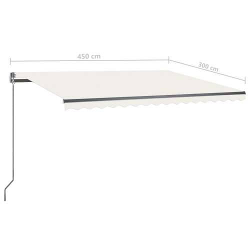 Samostojeća automatska tenda 450 x 300 cm krem Krema 450 x 300 cm 1 Cijena
