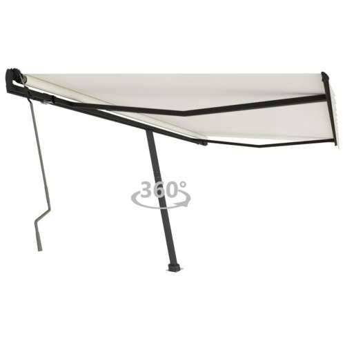Samostojeća tenda na ručno uvlačenje 400 x 350 cm krem - Krema 400 x 350 cm 1 Cijena