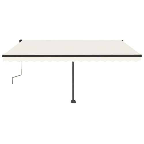 Samostojeća tenda na ručno uvlačenje 400 x 350 cm krem - Krema 400 x 350 cm 1 Cijena