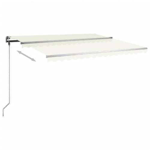 Samostojeća tenda na ručno uvlačenje 400 x 350 cm krem - Krema 400 x 350 cm 1 Cijena