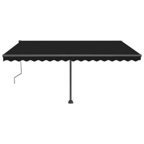 Automatska tenda sa senzorom za vjetar LED 400x350 cm antracit - Antracit 400 x 350 cm 1 Cijena