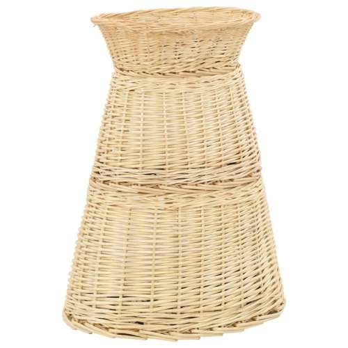3-dijelni set košare za mačke s jastucima 47x34x60 cm prirodna vrba - Prirodna Cijena