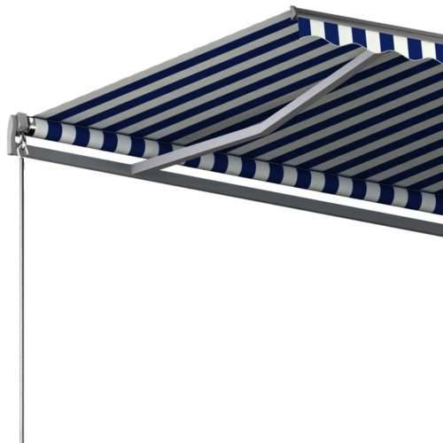 Samostojeća automatska tenda 300 x 250 cm plavo-bijela Plava i bijela 300 x 250 cm 1 Cijena