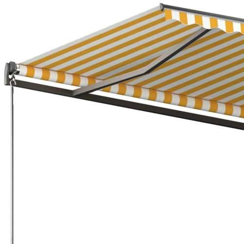 Samostojeća automatska tenda 300 x 250 cm žuto-bijela Žuta i bijela 300 x 250 cm 1 Cijena