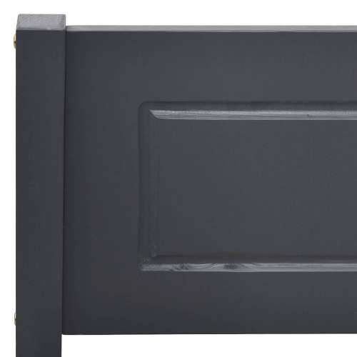 Okvir za krevet od masivne borovine sivi 160 x 200 cm - Siva 160 x 200 cm Cijena