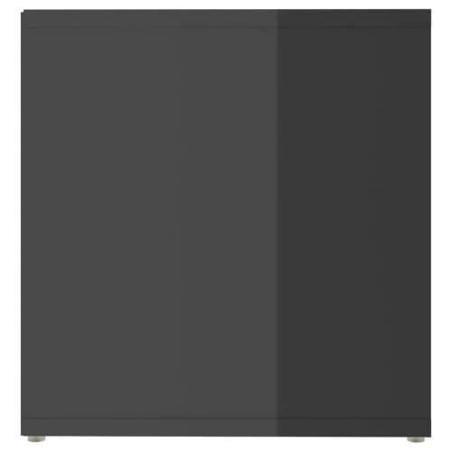 TV ormarić sjajni sivi 72 x 35 x 36,5 cm od konstruiranog drva - visoko sjajno siva 1 36.5 cm 72 cm Cijena