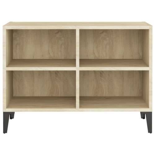 TV ormarić s metalnim nogama boja hrasta sonome 69,5x30x50 cm - sonoma hrast 1 69.5 cm Cijena
