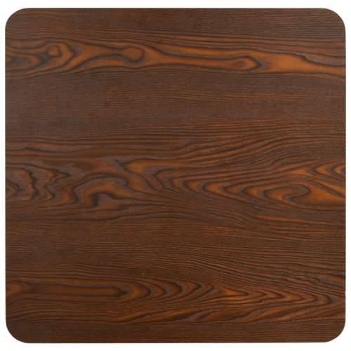 Bistro stol tamnosmeđi 80 x 80 cm MDF Cijena