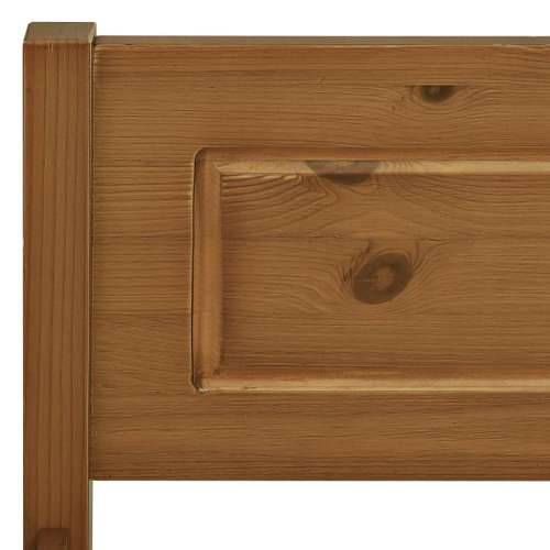 Okvir za krevet od masivne borovine smeđa boja meda 90 x 200 cm boja meda 90 x 200 cm Cijena