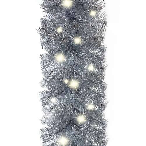 Božićna girlanda s LED svjetlima 10 m srebrna - Srebrno 10 m 1 Cijena