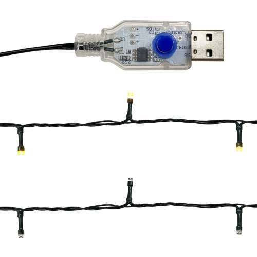 Božićna girlanda s LED svjetlima 10 m srebrna - Srebrno 10 m 1 Cijena
