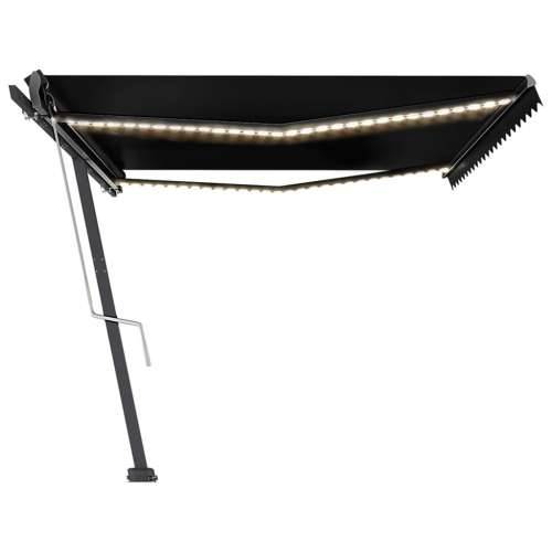 Automatska tenda sa senzorom za vjetar LED 500x350 cm antracit - Antracit 500 x 350 cm 1 Cijena