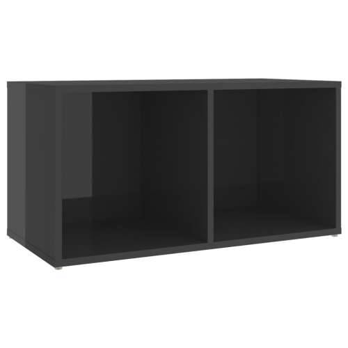 TV ormarići 4 kom sjajni sivi 72x35x36,5 cm konstruirano drvo - visoko sjajno siva 4 Cijena