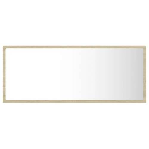 LED kupaonsko ogledalo boja hrasta sonome 100x8,5x37 cm akrilno sonoma hrast 1 Cijena