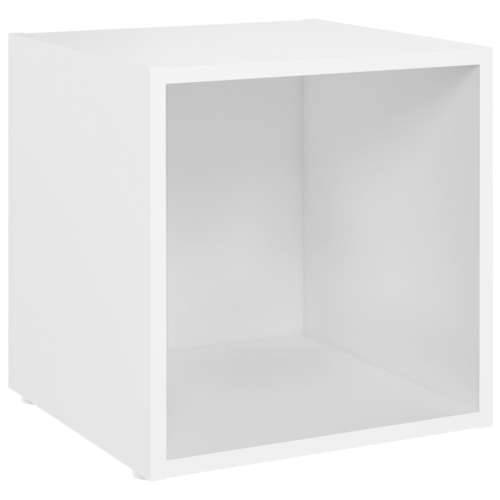 TV ormarić bijeli 37 x 35 x 37 cm od iverice - Bijela 1 Cijena