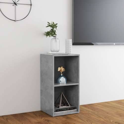 TV ormarić boja betona 72 x 35 x 36,5 cm od konstruiranog drva - Beton siva 1 36.5 cm 72 cm Cijena
