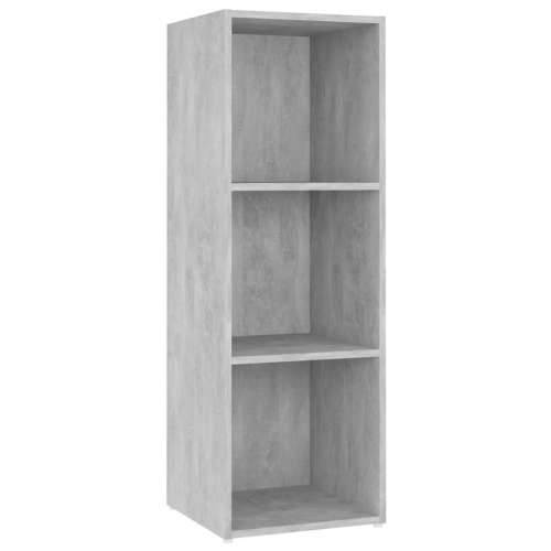 TV ormarići 4kom siva boja betona 107x35x37cm konstruirano drvo - Beton siva 4 Cijena