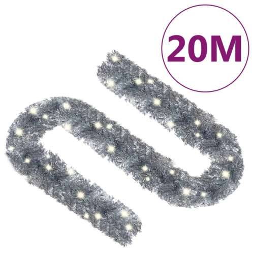 Božićna girlanda s LED svjetlima 20 m srebrna - Srebrno 20 m 1 Cijena