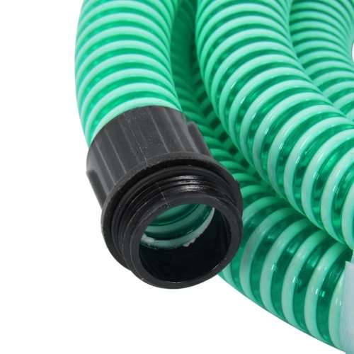 Usisno crijevo s mjedenim priključcima zeleno 1,1 ” 7 m PVC Cijena