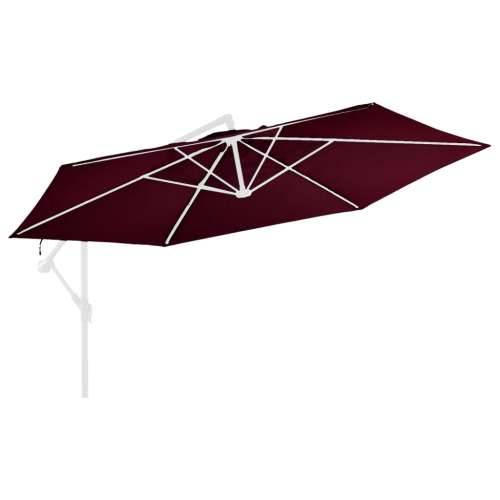 Zamjenska tkanina za konzolni suncobran 350 cm bordo - Bordo crvena 350 cm 1 Cijena