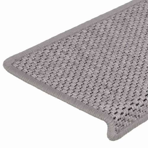 Ljepljivi tepisi za stepenice 15 kom 65x21x4 cm srebrni - Srebrno 15 Cijena