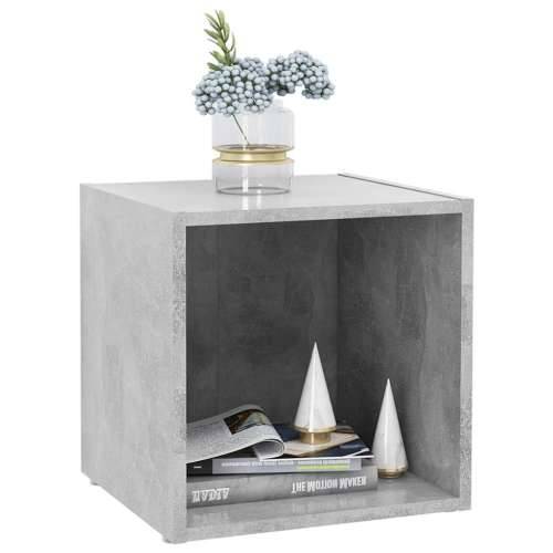TV ormarići 2 kom boja betona 37 x 35 x 37 cm konstruirano drvo - Beton siva 2 Cijena