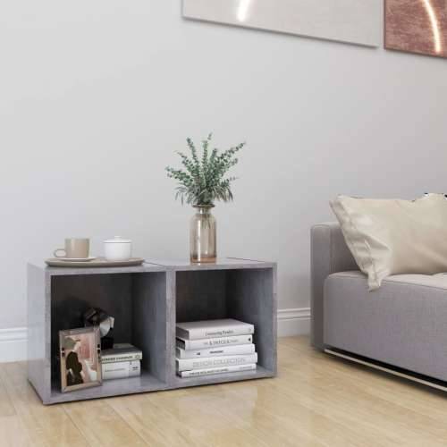 TV ormarići 2 kom boja betona 37 x 35 x 37 cm konstruirano drvo - Beton siva 2 Cijena