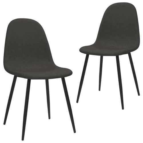 Blagovaonske stolice 2 kom 45x53,5x83 cm crne od umjetne kože Cijena
