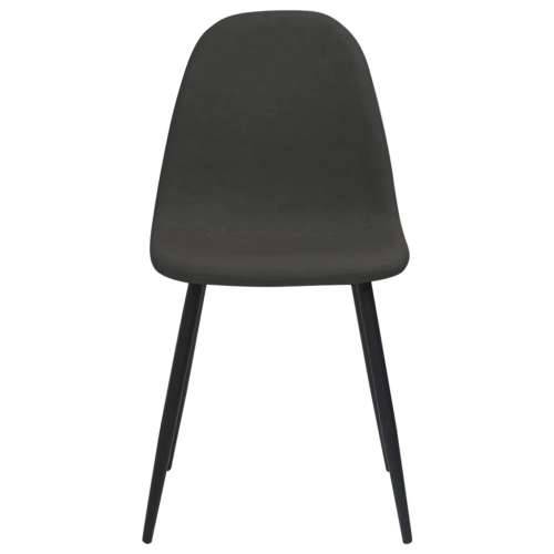 Blagovaonske stolice 2 kom 45x53,5x83 cm crne od umjetne kože Cijena
