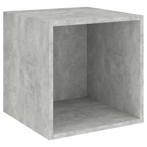 Zidni ormarić boja betona 37 x 37 x 37 cm od konstruiranog drva - Beton siva 1 Cijena
