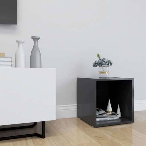 TV ormarić sivi 37 x 35 x 37 cm konstruirano drvo - Siva 1 Cijena