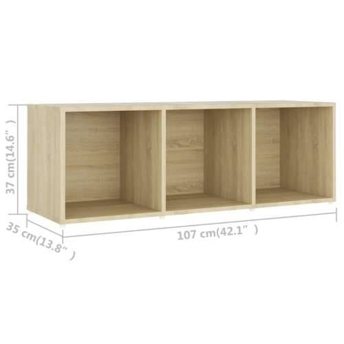 TV ormarići 2 kom boja hrasta 107x35x37 cm konstruirano drvo - sonoma hrast 107 x 35 x 37 cm 1 Cijena