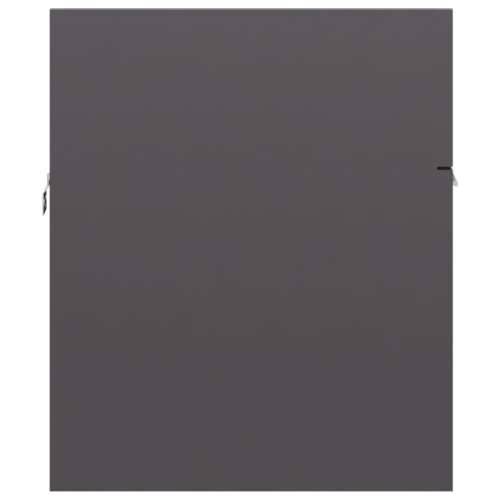 Ormarić za Lavabo - Umivaonik visoki sjaj sivi 90 x 38,5 x 46 cm drveni - visoko sjajno siva 90 x 38.5 x 46 cm 1 Cijena