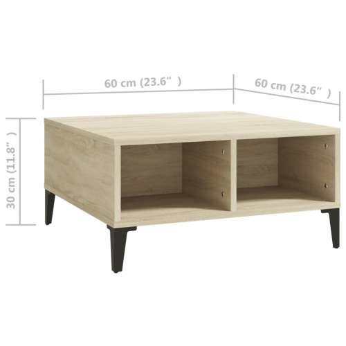 Stolić za kavu boja hrasta sonome 60x60x30 cm konstruirano drvo - sonoma hrast 1 Cijena