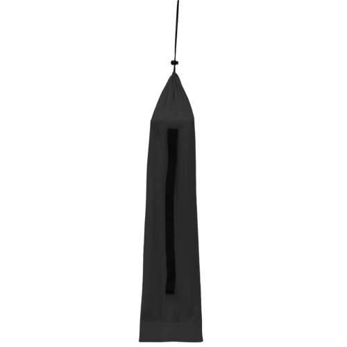 Krevet za kampiranje 180 x 60 x 19 cm od tkanine i čelika crni - Crna 1 Cijena