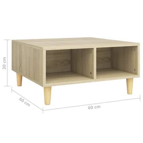Stolić za kavu boja hrasta sonome 60x60x30 cm konstruirano drvo - sonoma hrast 1 Cijena
