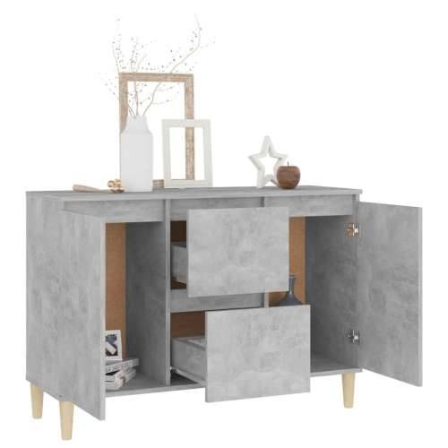 Komoda siva boja betona 101x35x70 cm od konstruiranog drva Beton siva 1 Cijena