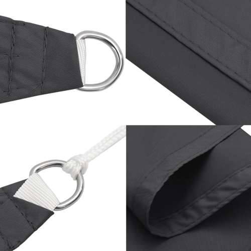 42302 Sunshade Sail Oxford Fabric Square 3,6x3,6 m Anthracite  - Antracit 3.6 x 3.6 m 1 Cijena