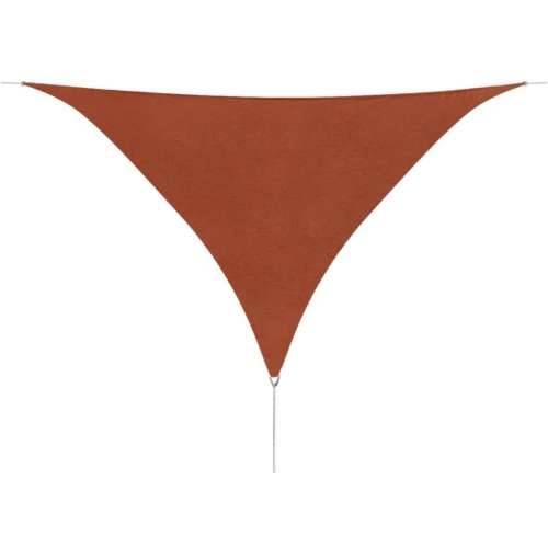 Sjenica od Oksford Tkanine Trokutasta 3,6x3,6x3,6 m Terakota  - Terakota 3.6 x 3.6 x 3.6 m 1 Cijena
