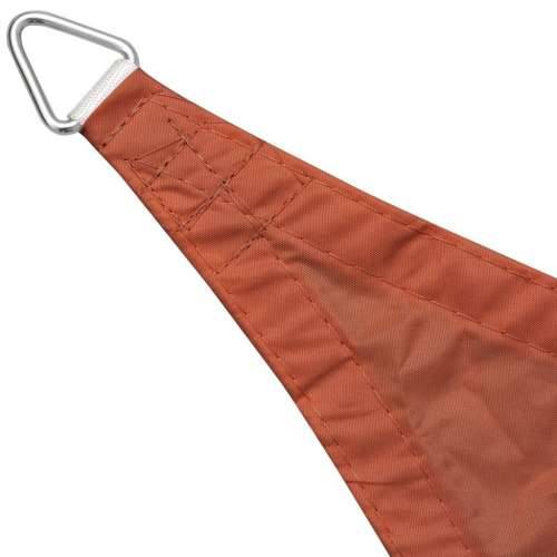 Sjenica od Oksford Tkanine Trokutasta 3,6x3,6x3,6 m Terakota  - Terakota 3.6 x 3.6 x 3.6 m 1 Cijena