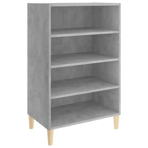 Komoda siva boja betona 57 x 35 x 90 cm od konstruiranog drva - Beton siva 1 Cijena
