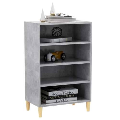 Komoda siva boja betona 57 x 35 x 90 cm od konstruiranog drva - Beton siva 1 Cijena