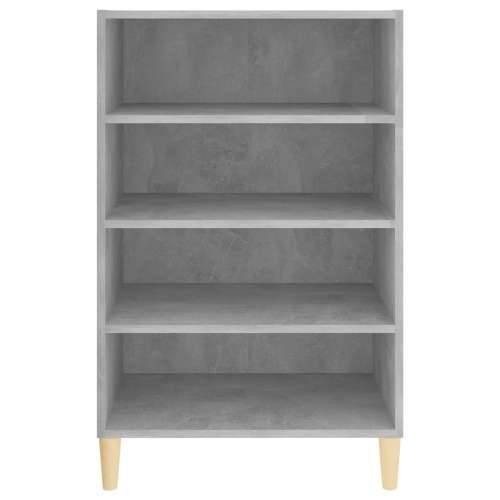 Komoda siva boja betona 57 x 35 x 90 cm od konstruiranog drva - Beton siva 1 Cijena
