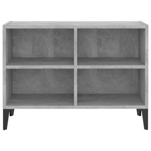 TV ormarić s metalnim nogama siva boja betona 69,5 x 30 x 50 cm - Beton siva 1 69.5 cm Cijena