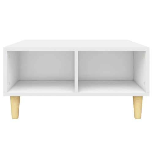 Stolić za kavu bijeli 60 x 60 x 30 cm od iverice - Bijela 1 Cijena