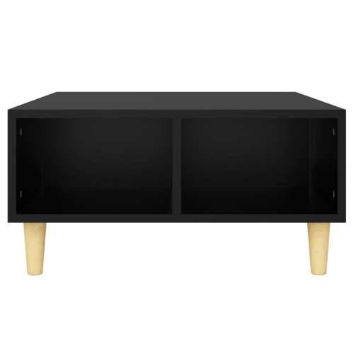 Stolić za kavu crni 60 x 60 x 30 cm od iverice - Crna 1 Cijena