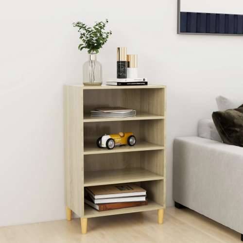 Komoda boja hrasta sonome 57 x 35 x 90 cm konstruirano drvo - sonoma hrast 1 Cijena