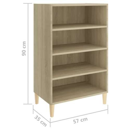 Komoda boja hrasta sonome 57 x 35 x 90 cm konstruirano drvo - sonoma hrast 1 Cijena