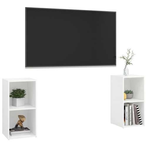 TV ormarići 2 kom bijeli 72 x 35 x 36,5 cm konstruirano drvo - Bijela 2 36.5 cm 72 cm Cijena